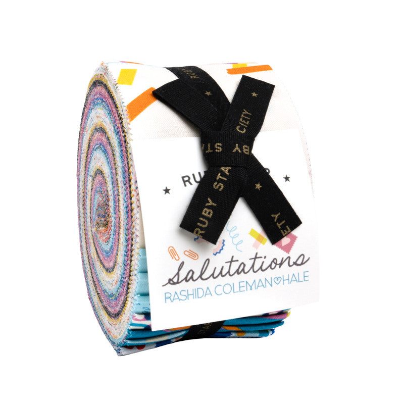 Salutations Jelly Roll by Rashida Coleman Hale for Ruby Star Society | 40 Precut 2.5" Strips | RS1089JR