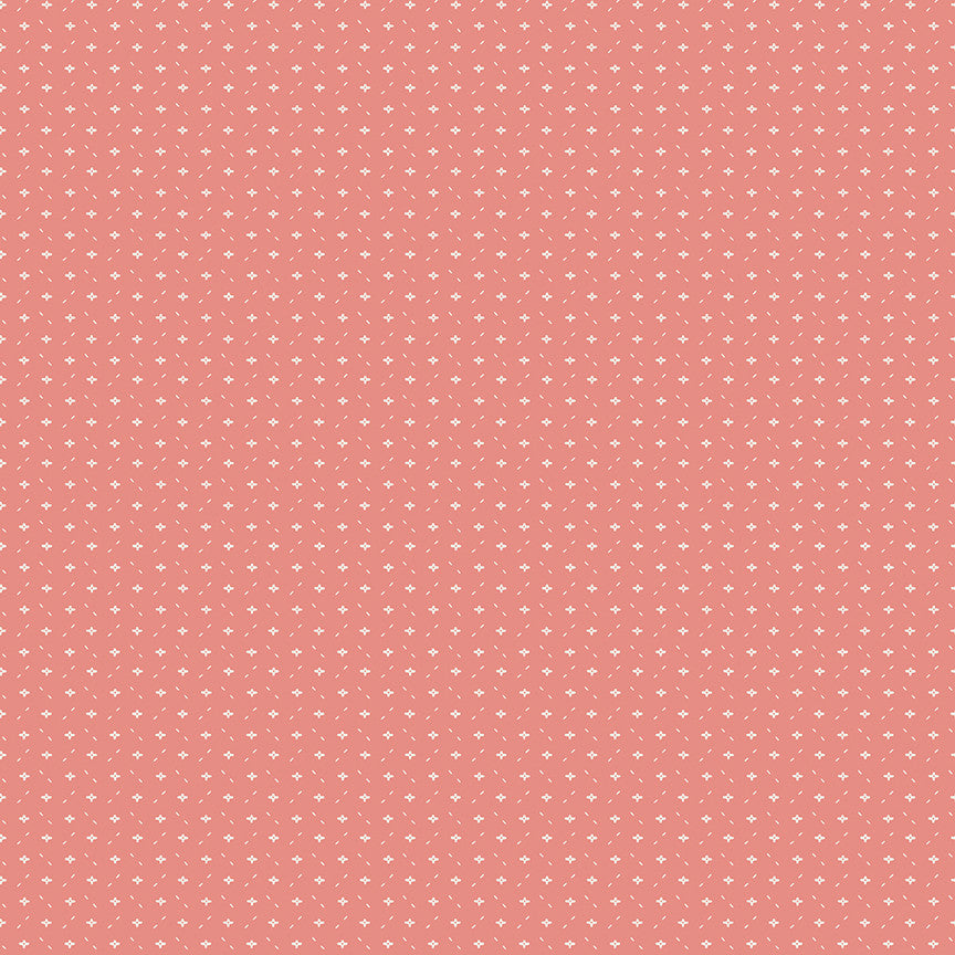 Ivy Reese Ditsy Coral Yardage by Deena Rutter for Riley Blake Designs | C16606-CORAL