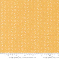 Portofino Polka Dot Duo Golden Wheat Yardage by Fig Tree & Co for Moda Fabrics | 35397 12