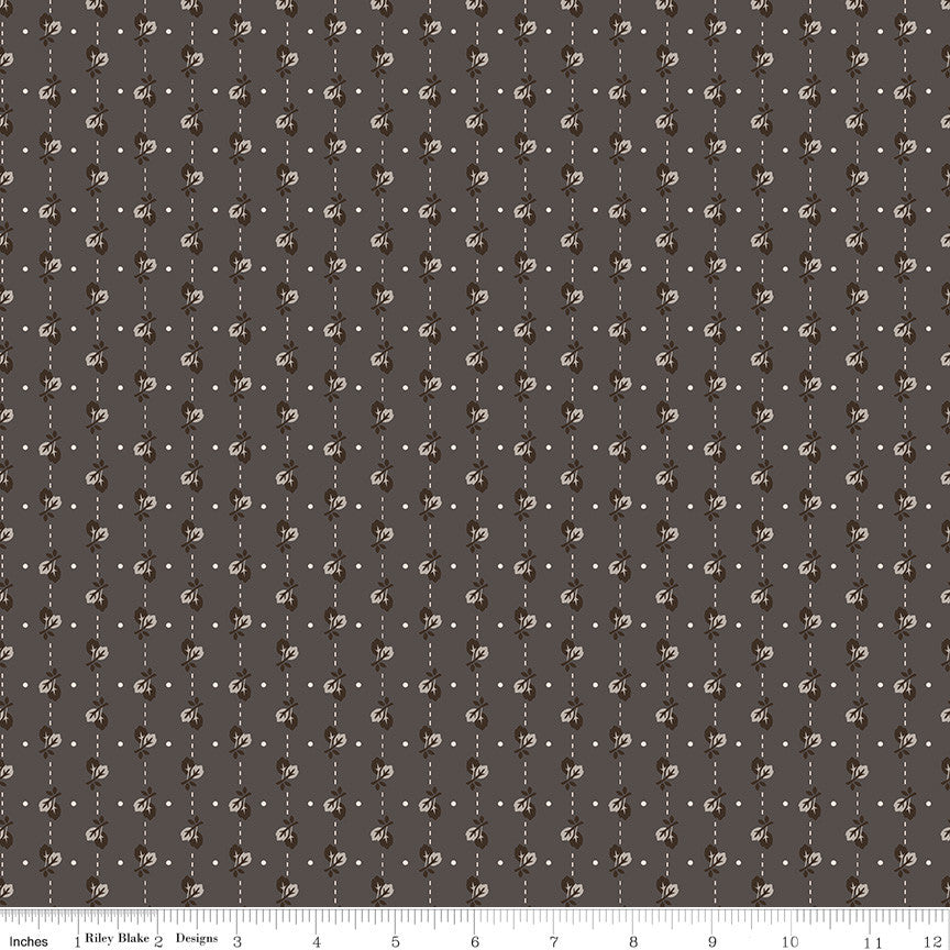 Sale! Autumn Milk Can Leaves Yardage by Lori Holt for Riley Blake Designs | C14662 MILKCAN Cut Options