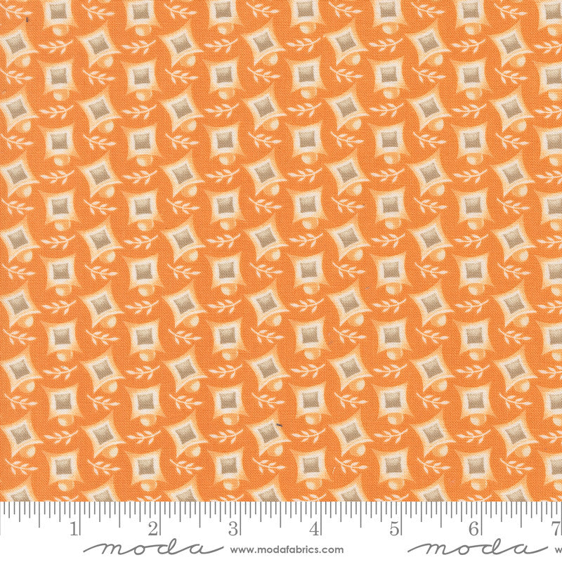 Agatha Road Harlequin Pumpkin Yardage by Fig Tree & Co for Moda Fabrics | 35414 12