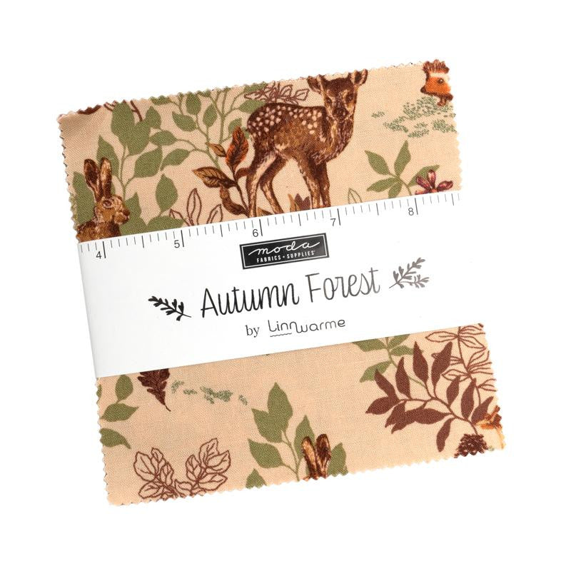 Autumn Forest Charm Pack 5" by Linn Warme for Moda Fabrics | 14120PP