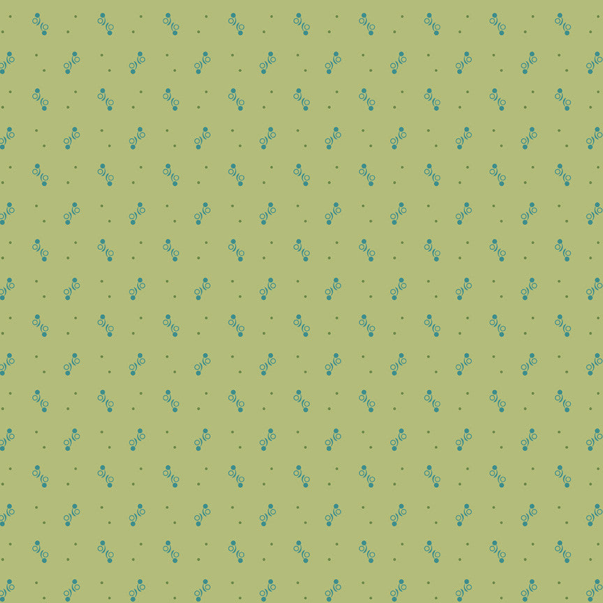 Gentler Times Ditty Lettuce Yardage by Lori Holt of Bee in My Bonnet For Riley Blake Designs | C16476-LETTUCE