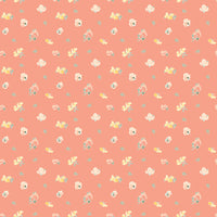 New Beginnings Sweet Peas Apricot Yardage by Sandy Gervais for Riley Blake Designs | C15752-APRICOT