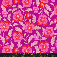 PRESALE Hello Alice Violets Berry Yardage by Sarah Watts for Ruby Star Society | RS2126 13