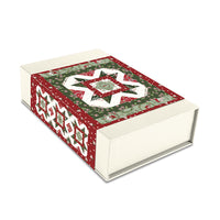 A Little Christmas Runner Kit Boxed With Mistletoe & Holly by Beverly McCullough for Riley Blake Designs | KT-16400