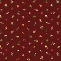 Happy Fall Days Fall Things Maroon Yardage by Kelsey Carlson for Riley Blake Design | C16345-MAROON