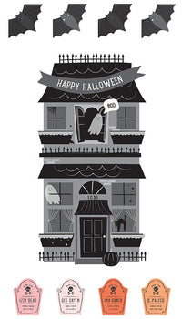 Hey Pumpkin Happy Halloween Panel Yardage by My Mind's Eye for Riley Blake Designs |  Panel Size 24" x 43" | P16038-PANEL
