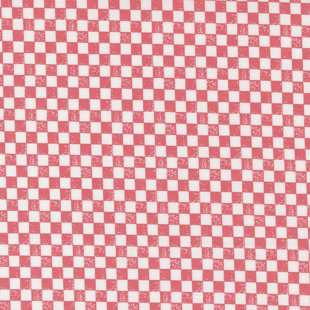 Love Blooms Checkered Lipstick Yardage by Lella Boutique for Moda Fabrics | 5224 13