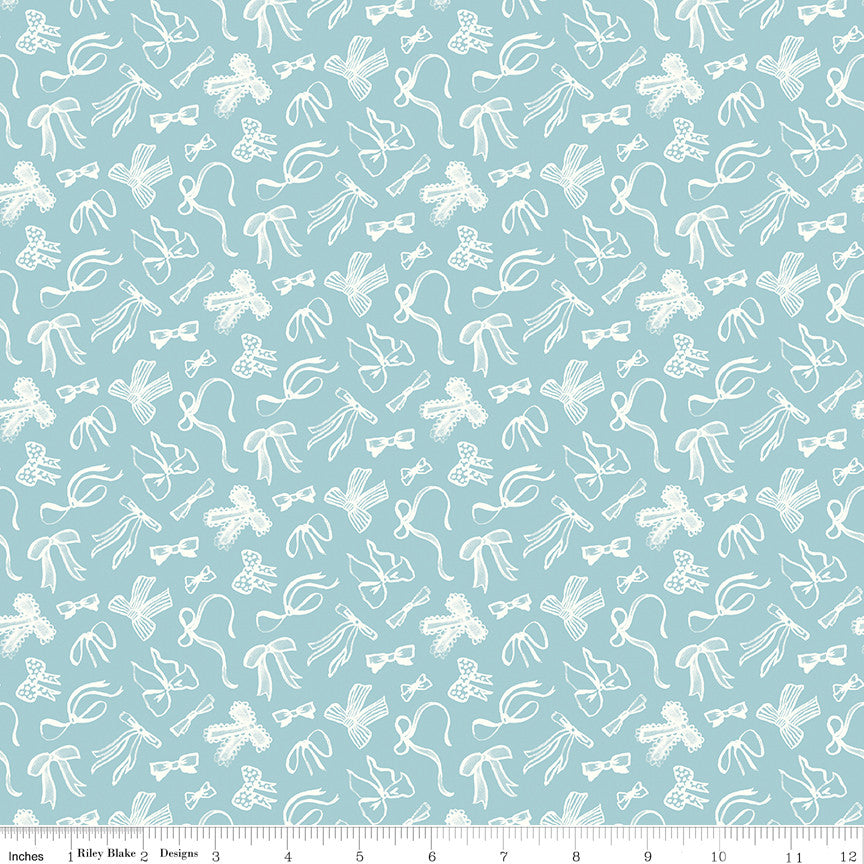 Mary Catherine Bows Songbird Yardage by Amy Smart for Riley Blake Designs | C16702-SONGBIRD