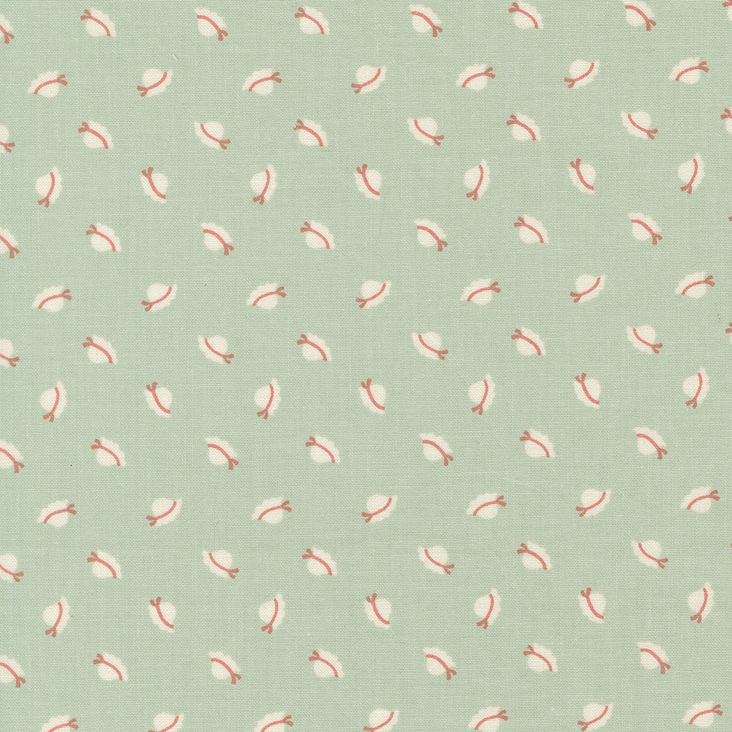 Sunbonnet Bonnets Dusty Blue Yardage by Heather Briggs of My Sew Quilty Life for Moda Fabrics | 31765 21