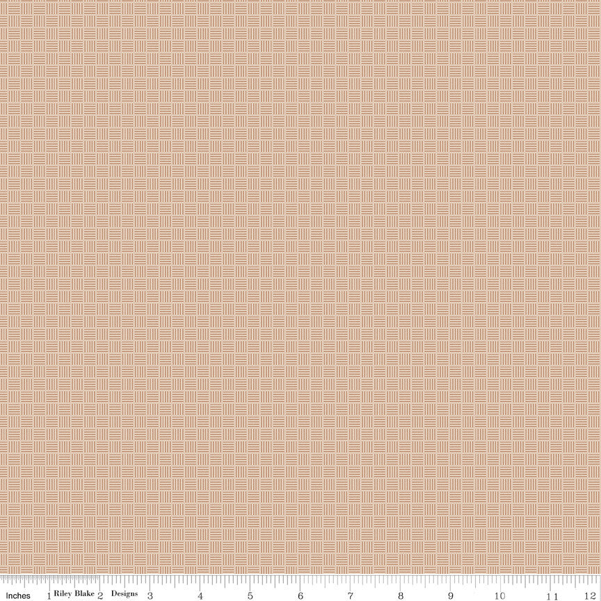 Threads of Grace Criss Cross Sand Yardage by Kassidy Grace for Riley Blake Designs | C16825-SAND