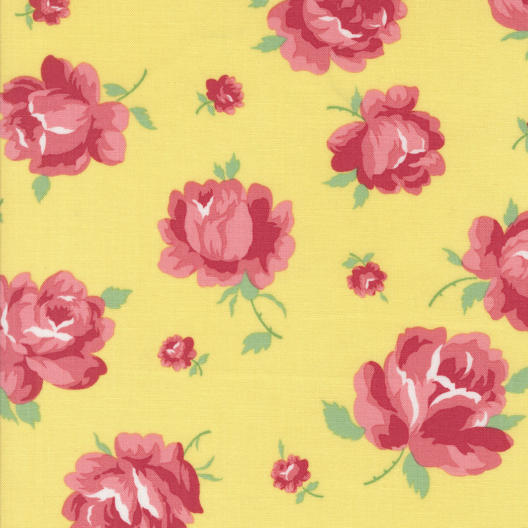 Summertime Rosie Sunshine Yardage by Camille Roskelley for Moda Fabrics | 55320 16