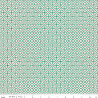 Gentler Times Shenanigans Sea Glass Yardage by Lori Holt of Bee in My Bonnet For Riley Blake Designs | C16487-SEAGLASS