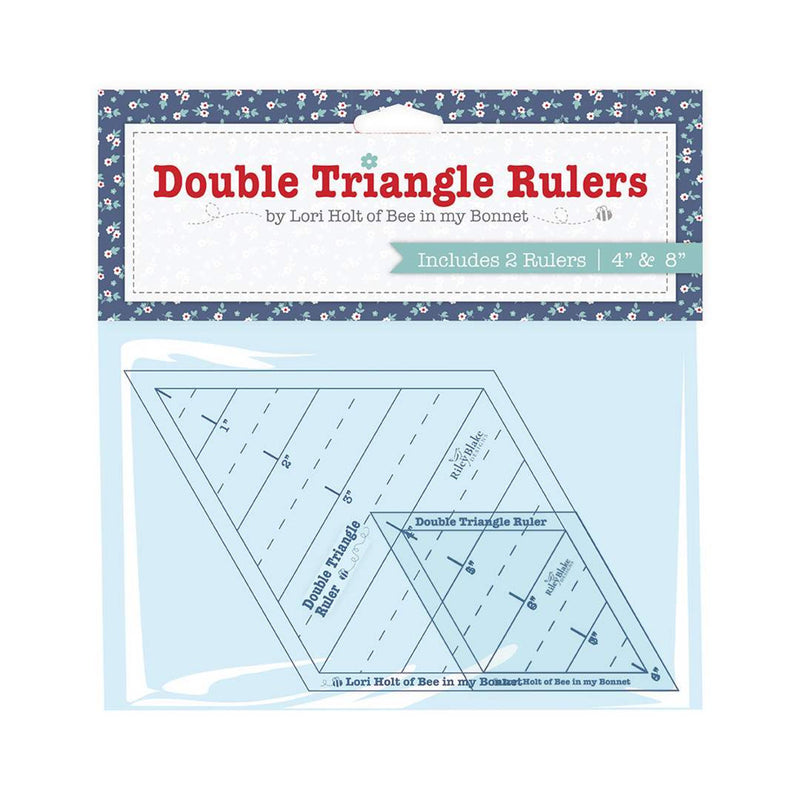 Sale! Double Triangle Rulers by Lori Holt of Bee in my Bonnet #ST-24602