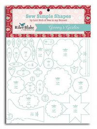 Sew Simple Shapes Lori Holt Granny's Garden Applique Shapes for Lori Holt Quilt | ST-2674