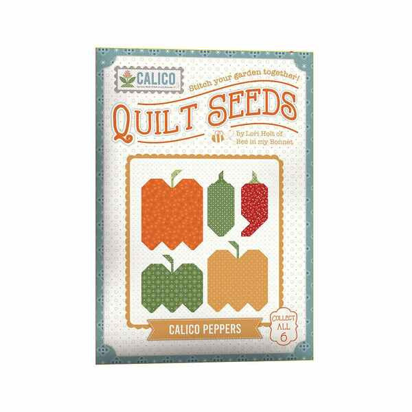 Calico Quilt Seeds Peppers Pattern by Lori Holt for Riley Blake Designs | ST-28250