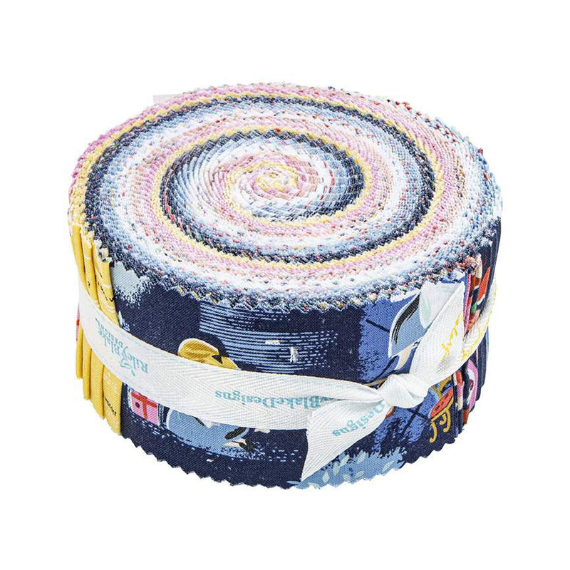 Sale! Down The Rabbit Hole 2 1/2' Rolie Polie by Jill Howarth for Riley Blake Designs | SKU #RP-12940-40