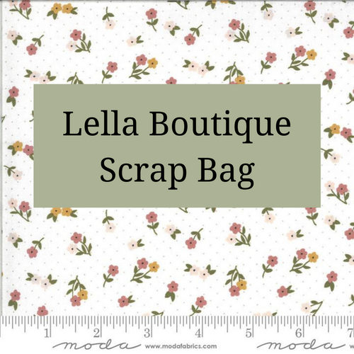 Lella Boutique Fabric Scrap Bag - Stitches n Giggles