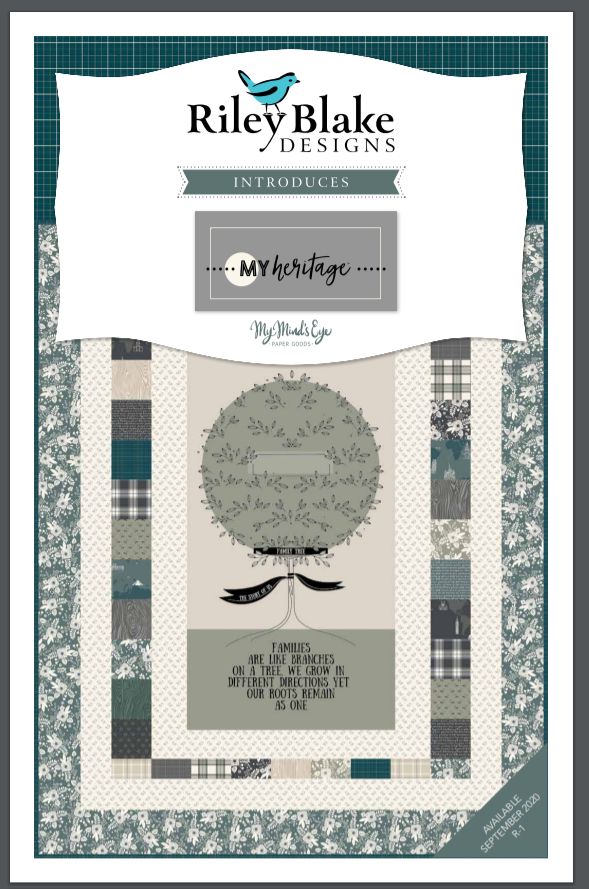 My Heritage 5" Stacker Stitches n Giggles