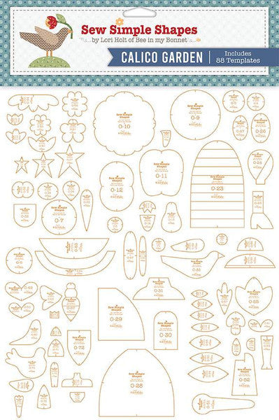 Calico Garden Sew Simple Shapes by Lori Holt for Riley Blake Designs | STT-28240