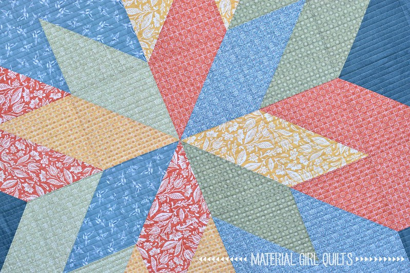 Free Pattern Friday: Double Star Pattern by Material Girl Quilts