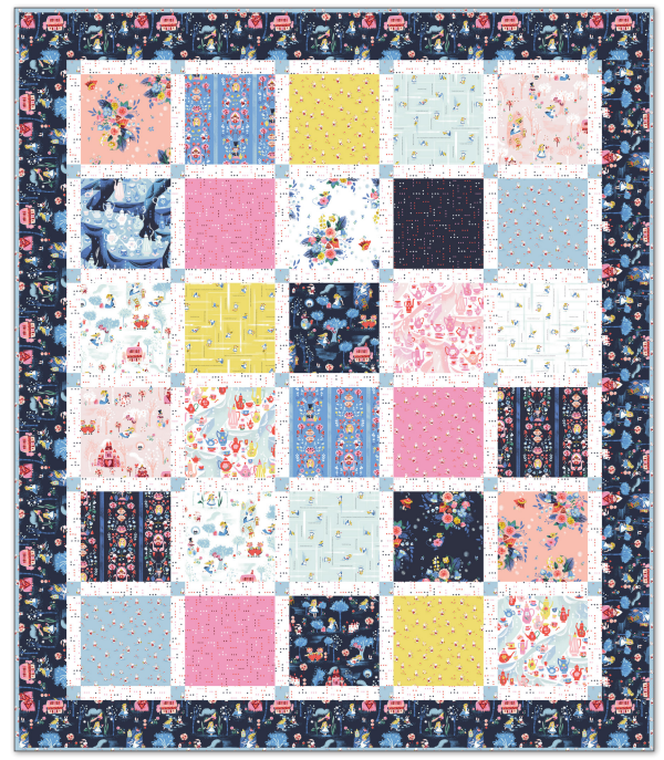 Free Pattern Friday: Down the Rabbit Hole Quilt Pattern
