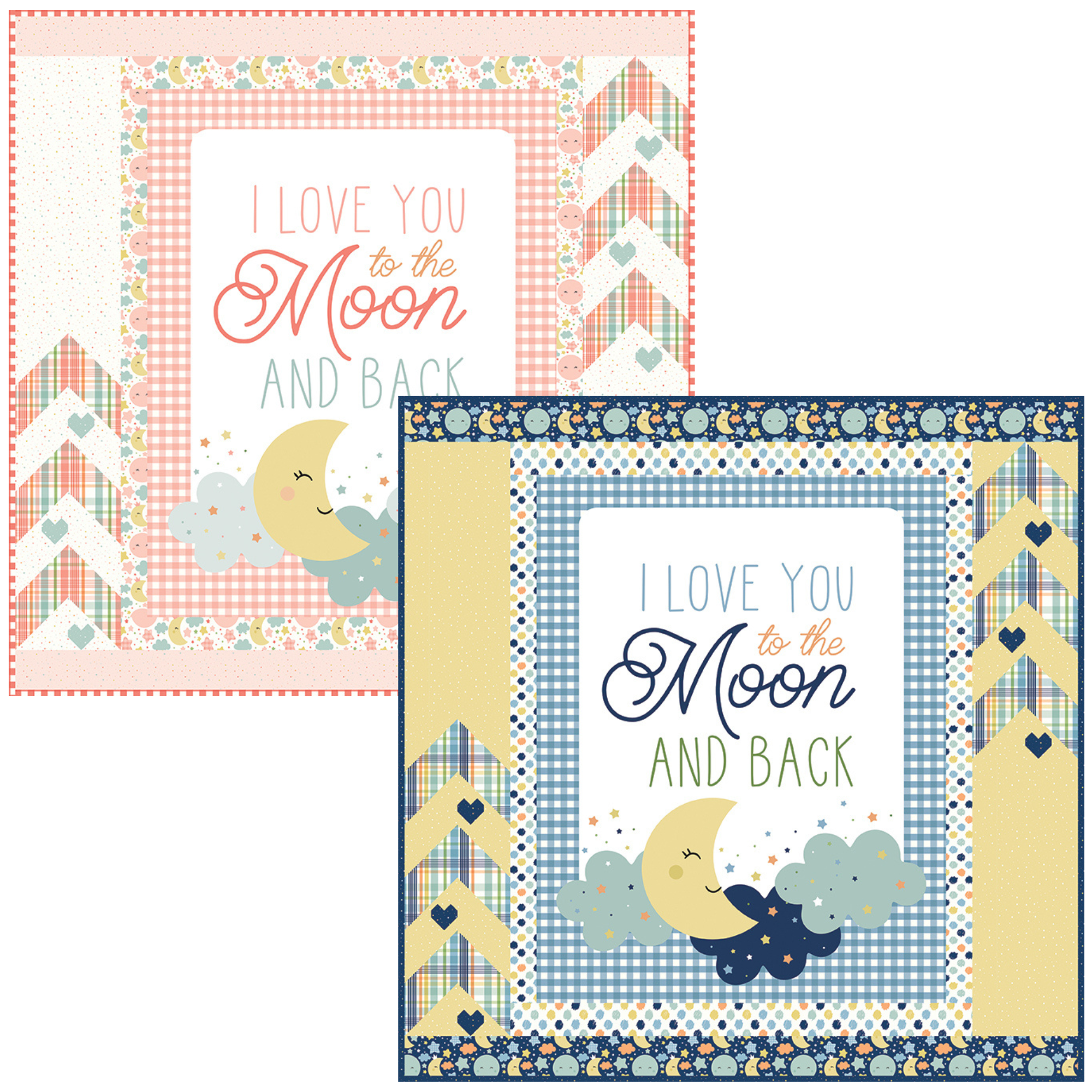 Love You to the Moon Flannel - Echo Park Paper Co. (Sept 2026)
