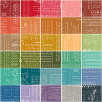 TYPE/ography Colors Custom Half Yard Bundle by Lori Holt of Bee in My Bonnet for Riley Blake Designs | 30 Pcs