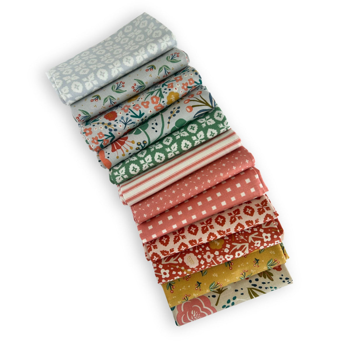 Fat Quarter Bundle | Ivy Reese by Deena Rutter for Riley Blake Designs | 12 Fat Quarters | Curated Bundle