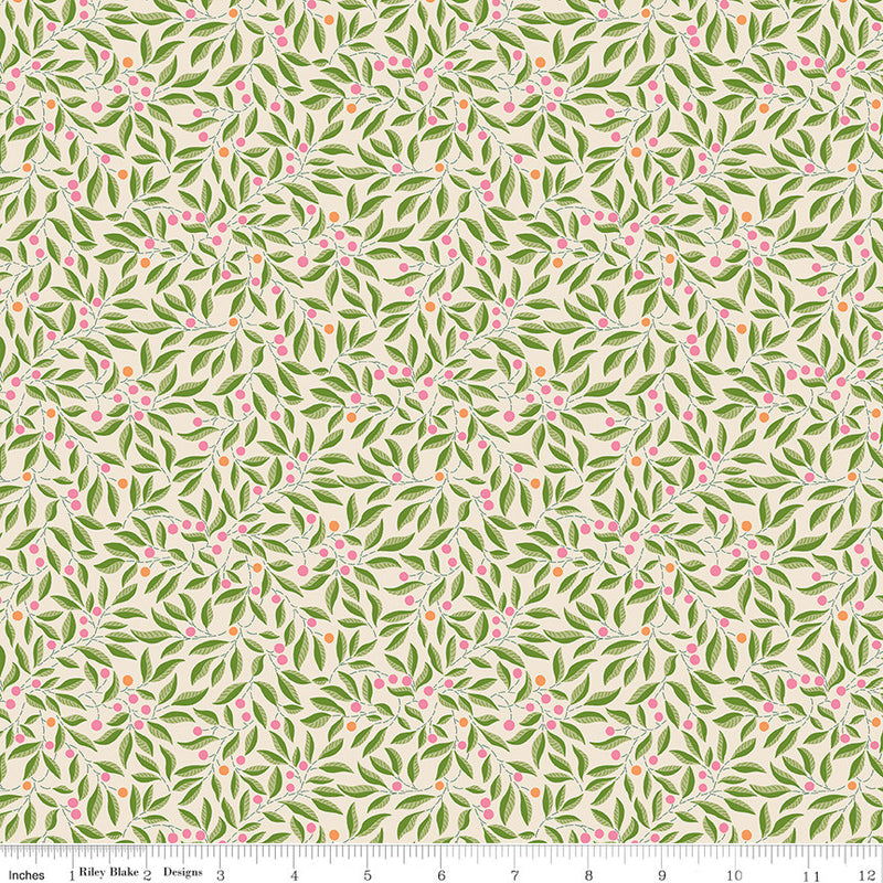 Craft Garden Willow Stitch A Yardage by Liberty Fabrics for Riley Blake Designs | 01667455A