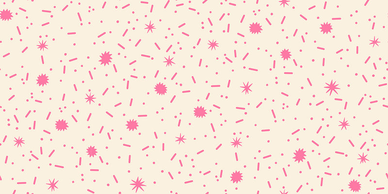 Egg and Friends Sugar Rush Neon Pink Yardage by Kimberly Kight for Ruby Star Society | RS3095 12