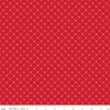 Letters to Cupid Crisscross Red Yardage by My Mind's Eye for Riley Blake Designs | C16986-RED