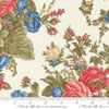 Grand Haven Cabbage Rose Cream Yardage by Minick & Simpson for Moda Fabrics | 14980 11