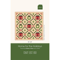 PRESALE Home for the Holidays Custom Quilt Kit With Holiday Cheer by Stacy Iest Hsu | Quilt Size 80” x 80”