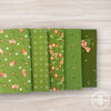 Abloom Custom Fat Quarter Bundle Green by Corey Yoder for Moda Fabrics | 5 Fat Quarters