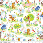 100 Aker Woods Main White Yardage by Jill Howarth for Riley Blake Designs | C15170-WHITE