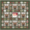 PRESALE Christmas Crew Custom Quilt Kit Green Version With Berry And Pine by Lella Boutique for Moda Fabrics