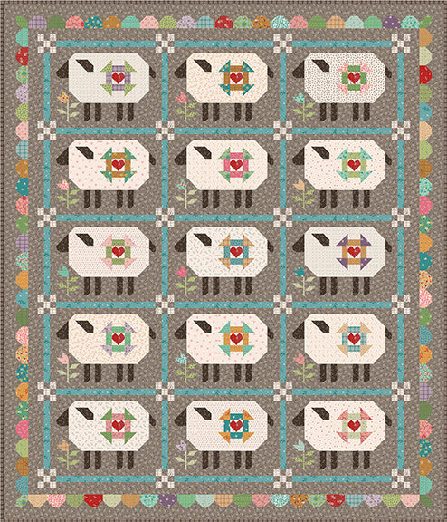 Gentle Flock Quilt Pattern by It's Sew Emma| P051-ISE-309