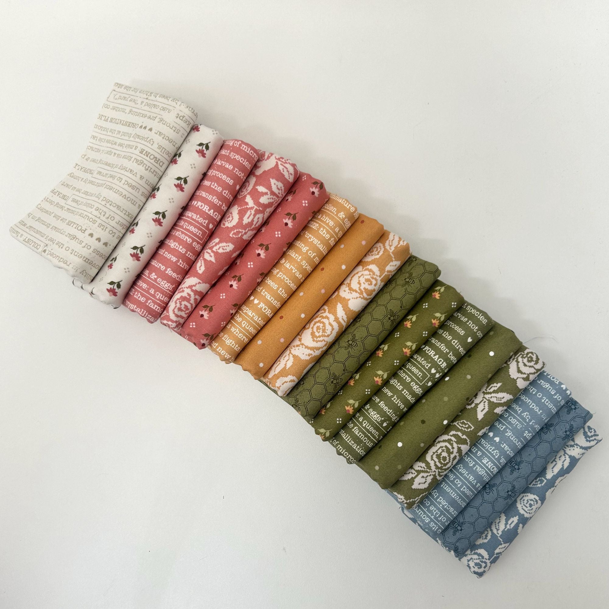 Wild Honey Custom Fat Quarter Bundle by Lella Boutique for Moda Fabrics | 16 FQs | Curated Bundle