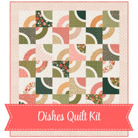 PRESALE Dishes Quilt Kit With Garden Glam by Lella Boutique for Moda Fabrics | Quilt Size 67” x 76 1/2”