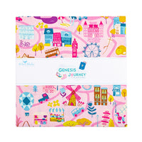 The Genesis of a Journey 10" Stacker by Genesis Hall for Riley Blake Designs | 42 Pcs | 10-16930-42