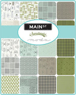 Main Street Vanilla Grass InThe News Yardage by Sweetwater for Moda Fabrics | 55641 13