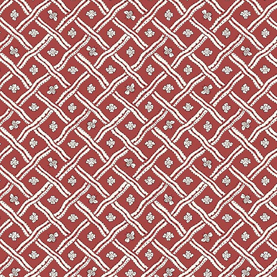 PRESALE Meadow Flowers Bumble Trellis B Yardage by Liberty Fabrics for Riley Blake Designs | 01667530B