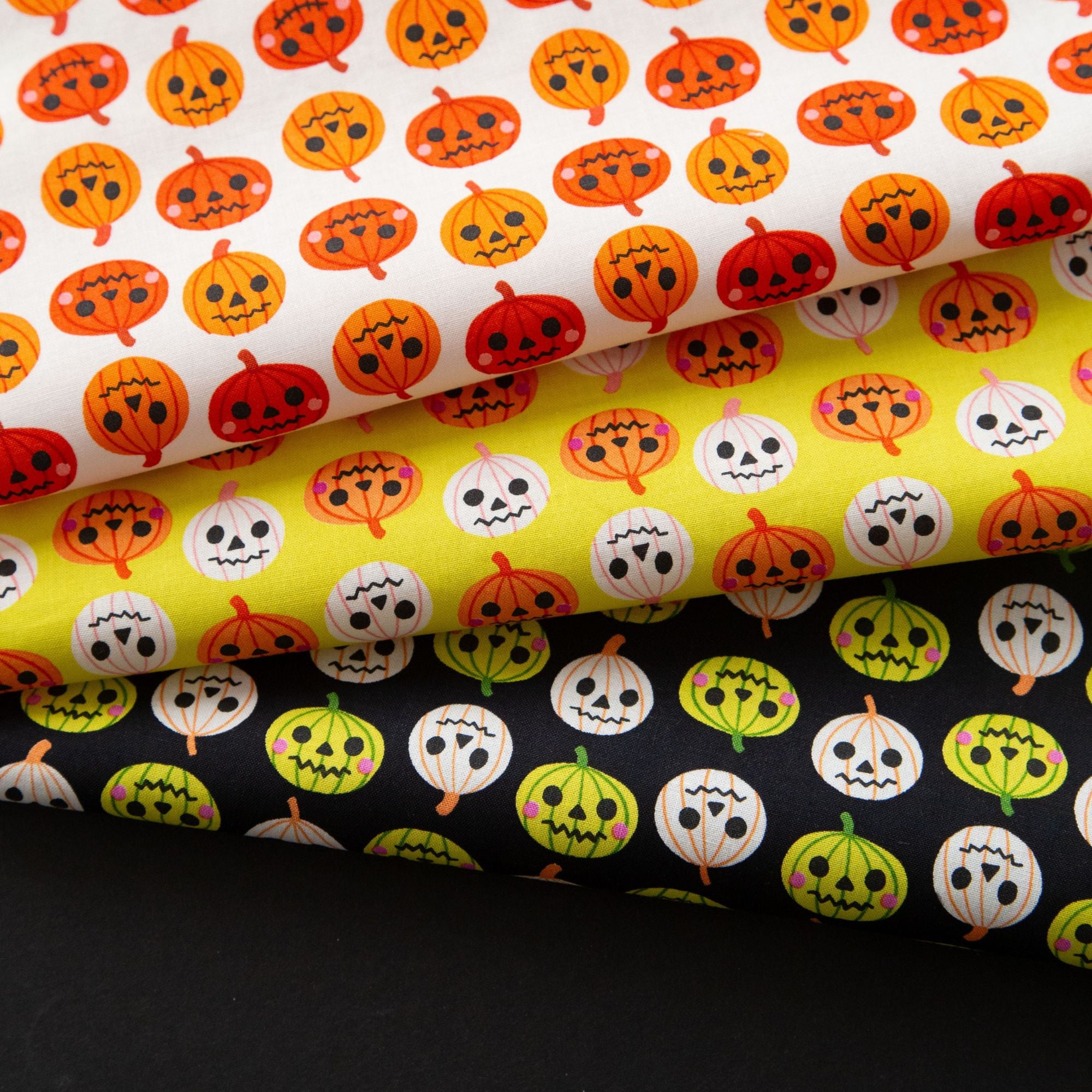 PRESALE Freaky Familiars Custom Fat Quarter Bundle Pumpkin Party by Ruby Star Society | 3 FQs | Curated Bundle