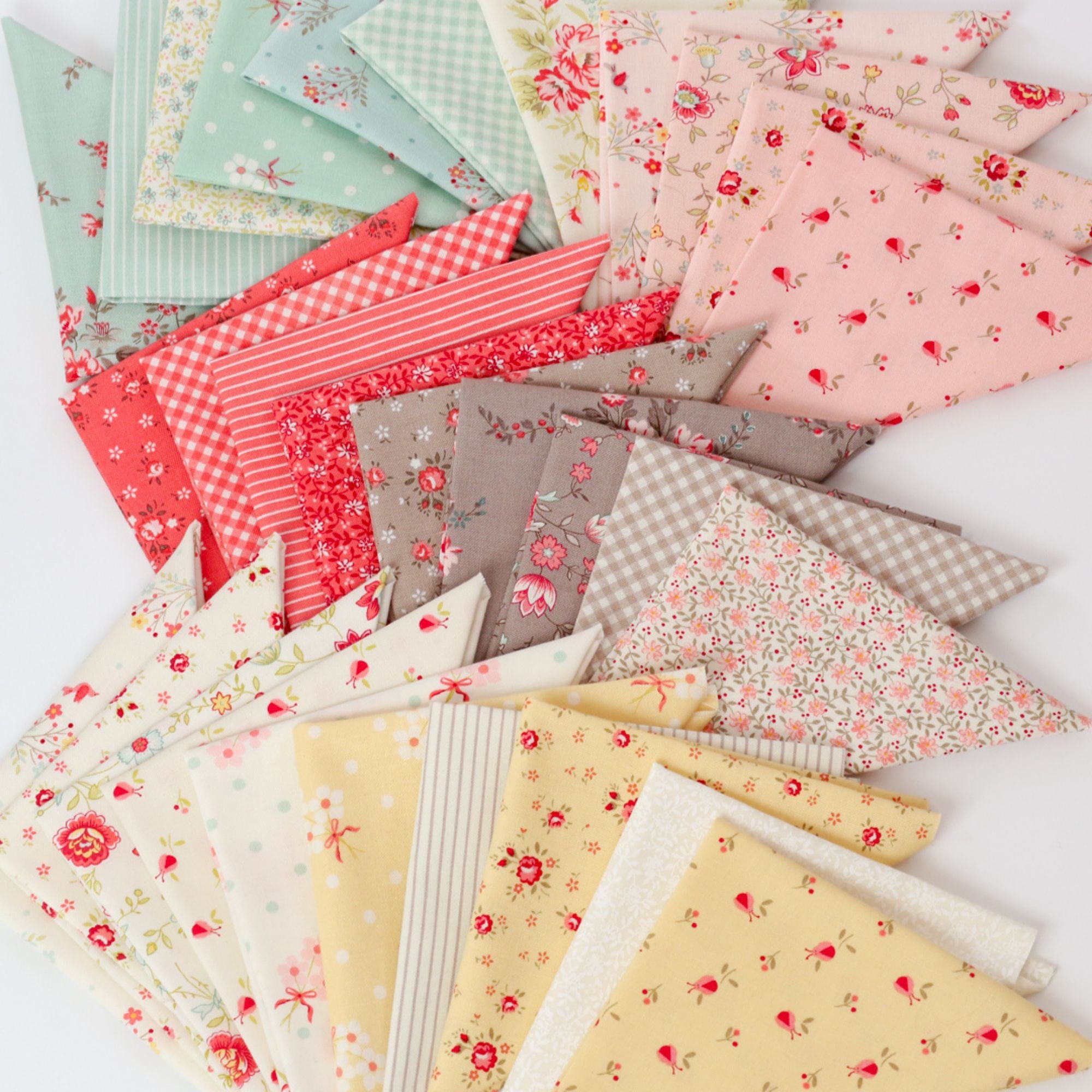 Lyda Rose Fat Quarter Bundle by Bunny Hill Designs for Moda Fabrics | 30 FQS | 3070AB