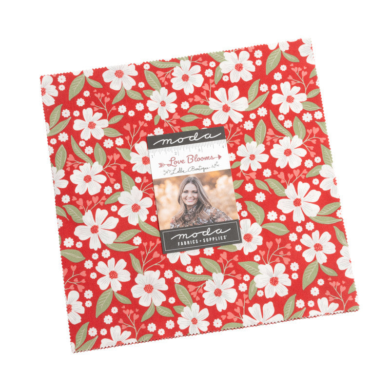 PRESALE Love Blooms Layer Cake 10" Precuts by Lella Boutique for Moda Fabrics | 5220LC