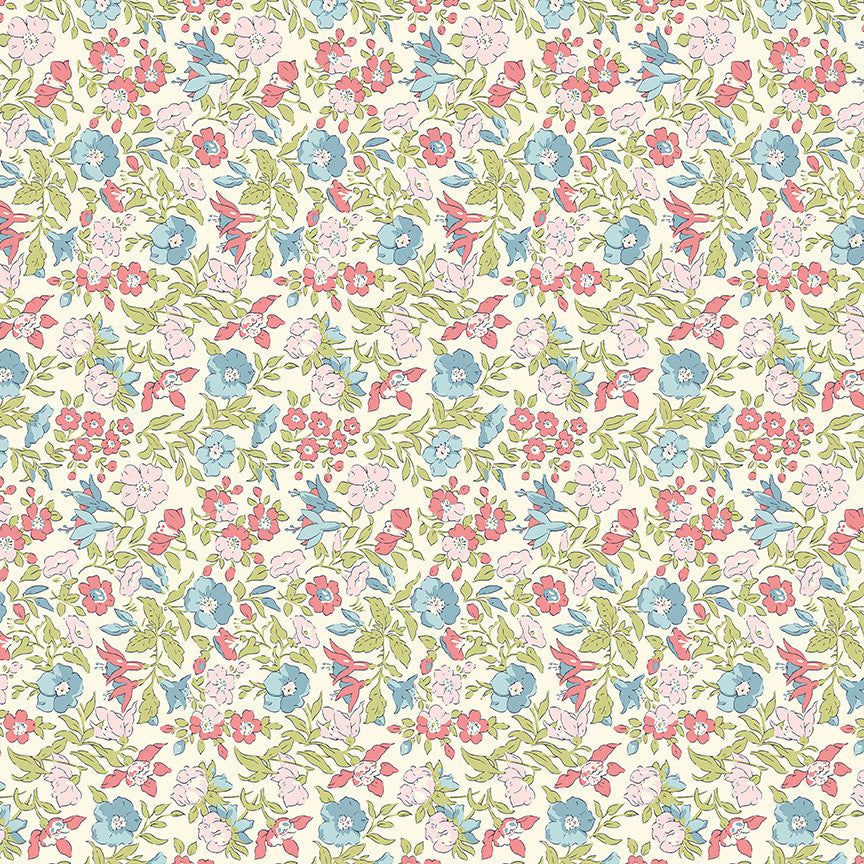 Everlasting Mamie Flower B by Liberty Fabrics for Riley Blake Designs | 01667516B