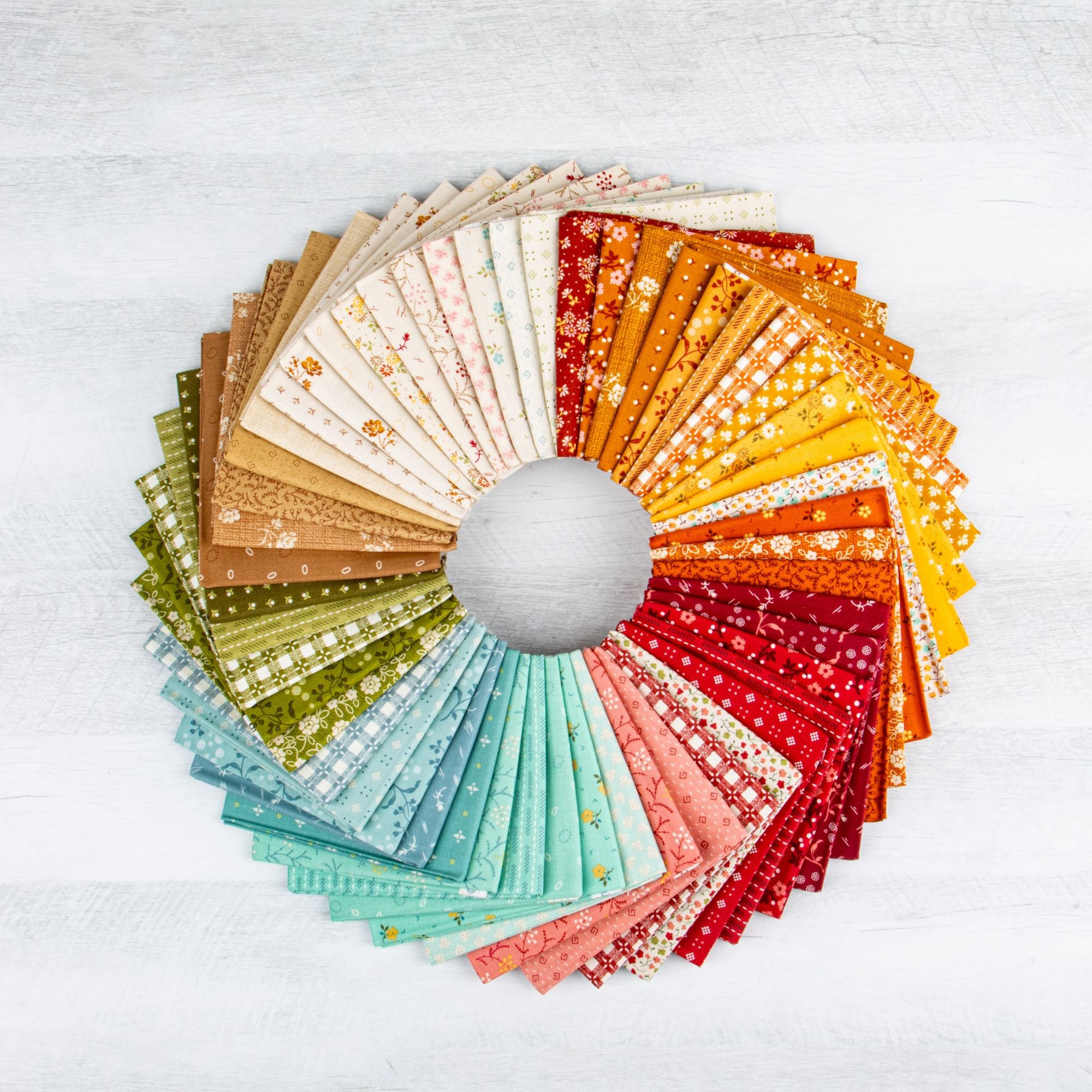 PRESALE Half Yard Bundle | Baked With Love by Lori Holt of Bee in My Bonnet | Full Collection 53 Half Yard Cuts | Curated Bundle