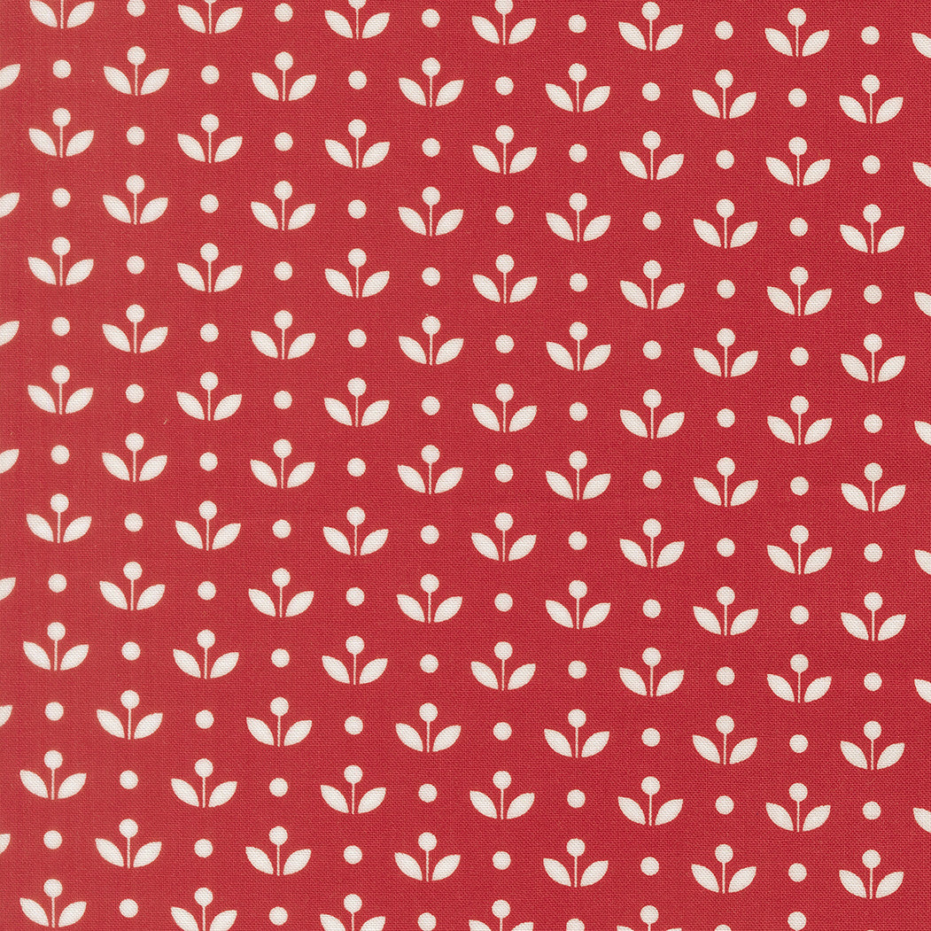 PRESALE Bloomsberry Mayfair Red Yardage by Camille Roskelley for Moda Fabrics | 55357 18